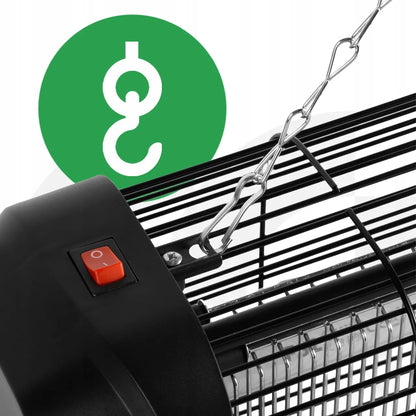 Vabzdžių naikintuvas nuo uodų, musių, vabzdžių UV galingas spąstas 20W 3800V