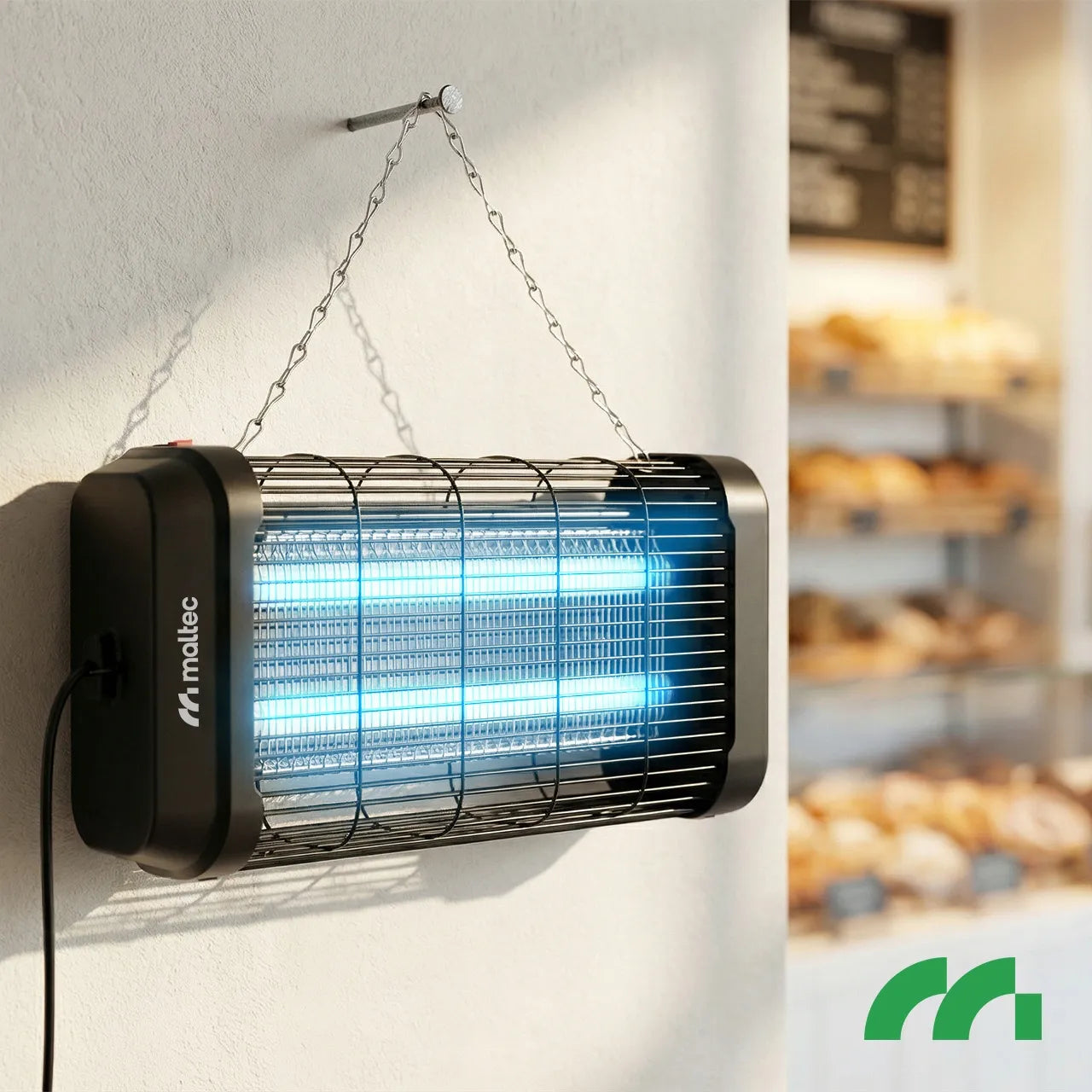Vabzdžių naikintuvas nuo uodų, musių, vabzdžių UV galingas spąstas 20W 3800V