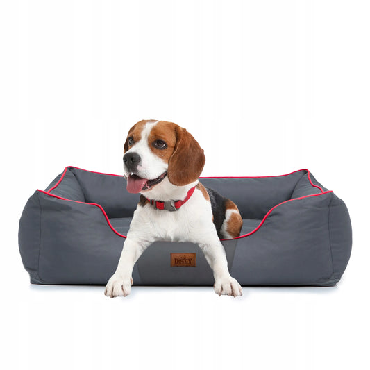 Vandeniui atspari šuns guoliavietė Doggy Comfort, išardoma, XXXL 140x115 cm, pilka
