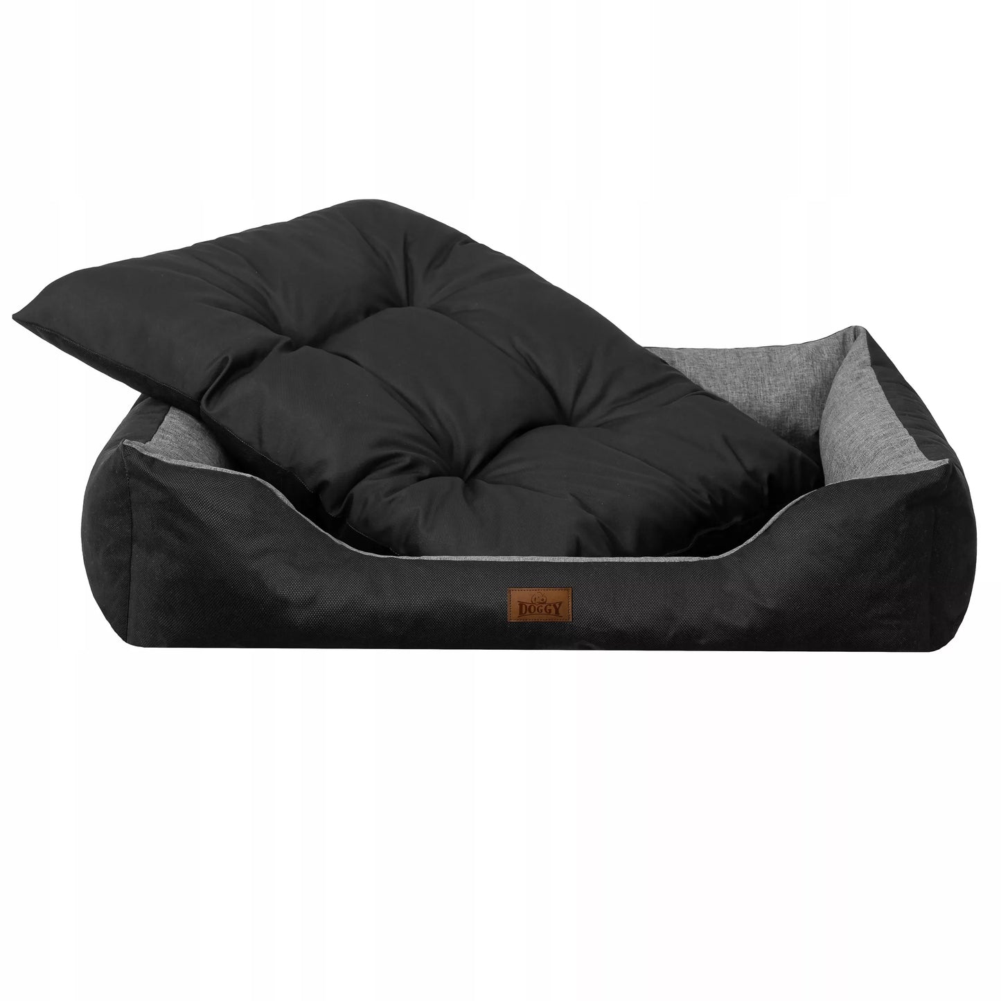 Vandeniui atspari šunų lova Puffy sofa-lova su čiužiniu XXL 114x84 cm