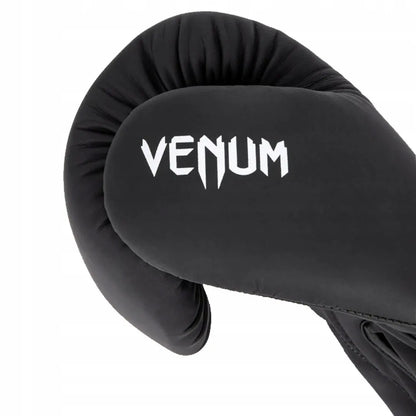Venum Contender 1.5 juodos bokso pirštinės, 12 oz