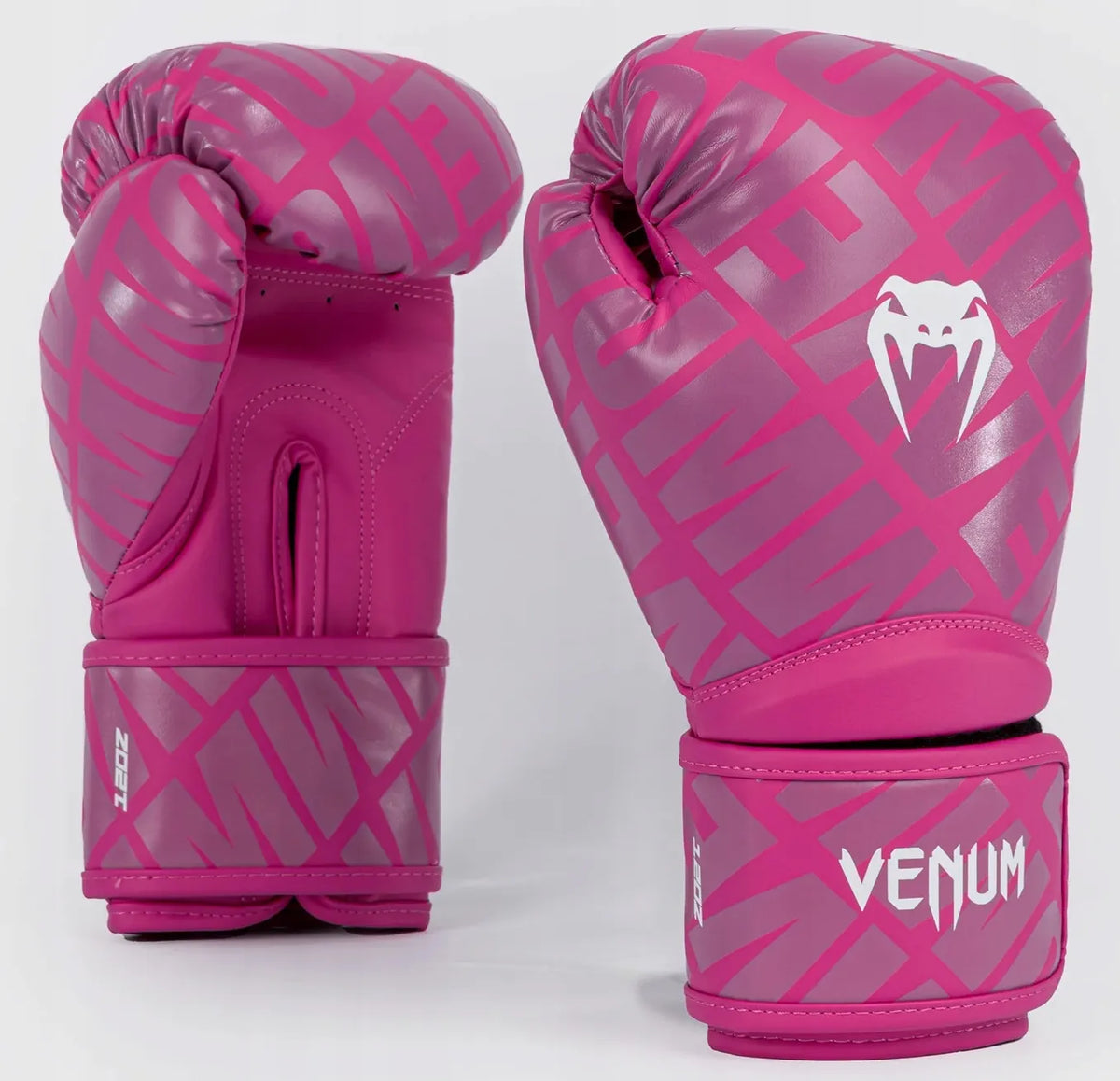 Venum Contender 1.5 XT bokso pirštinės, rožinės ir baltos, 10 oz