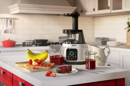 Vertikali lėtaeigė sulčiaspaudė Tefal ZC420E38 150 W Juice and Clean