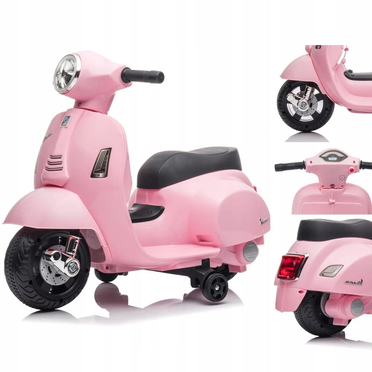 Vespa elektrinis paspirtukas mergaitei, rožinis MINI