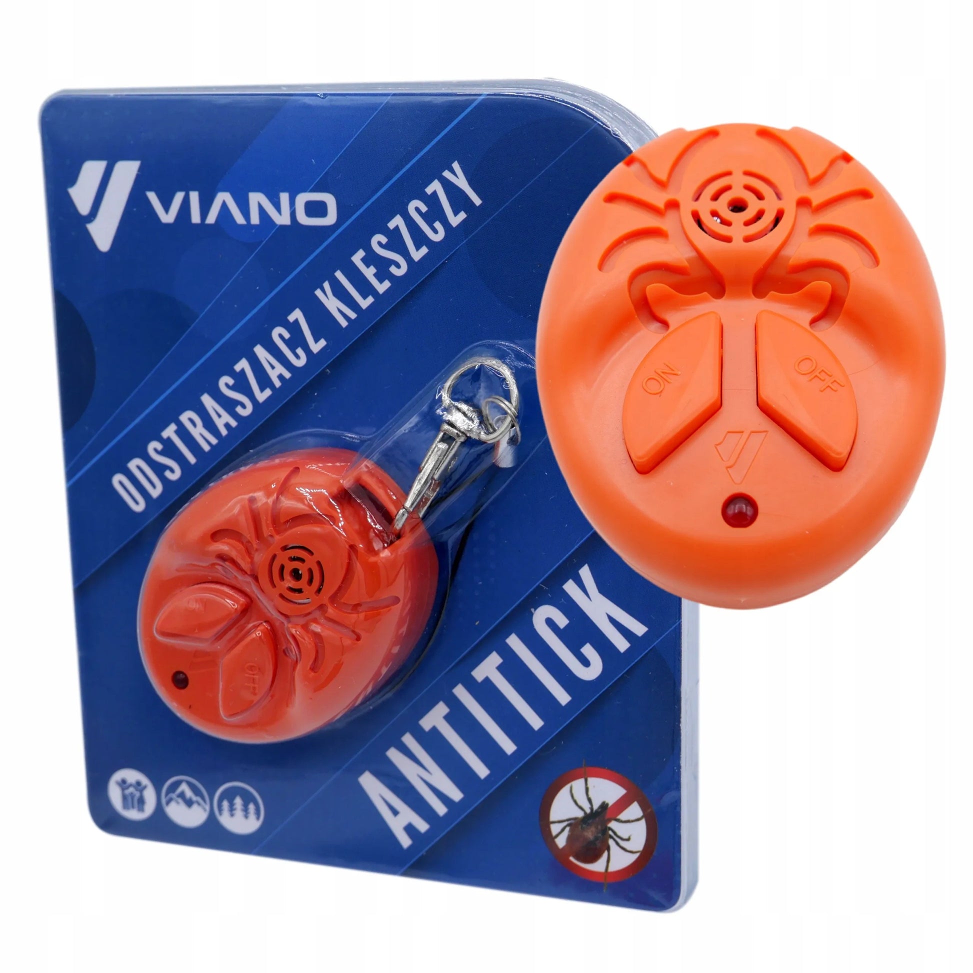 VIANO ANTITICK OKL-1 ultragarsinis erkių atbaidiklis nuo erkių
