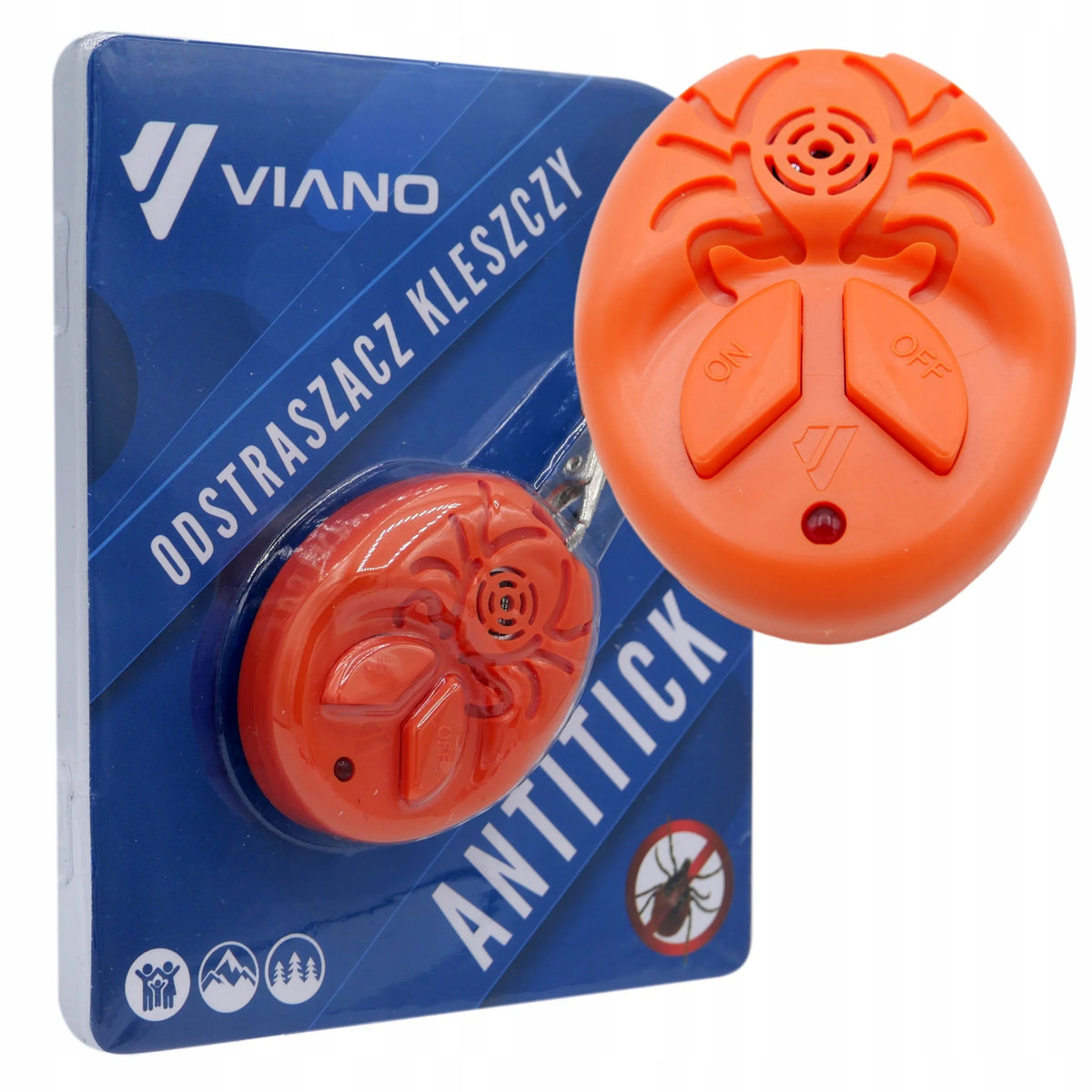 VIANO ANTITICK OKL-1 ultragarsinis erkių atbaidiklis nuo erkių