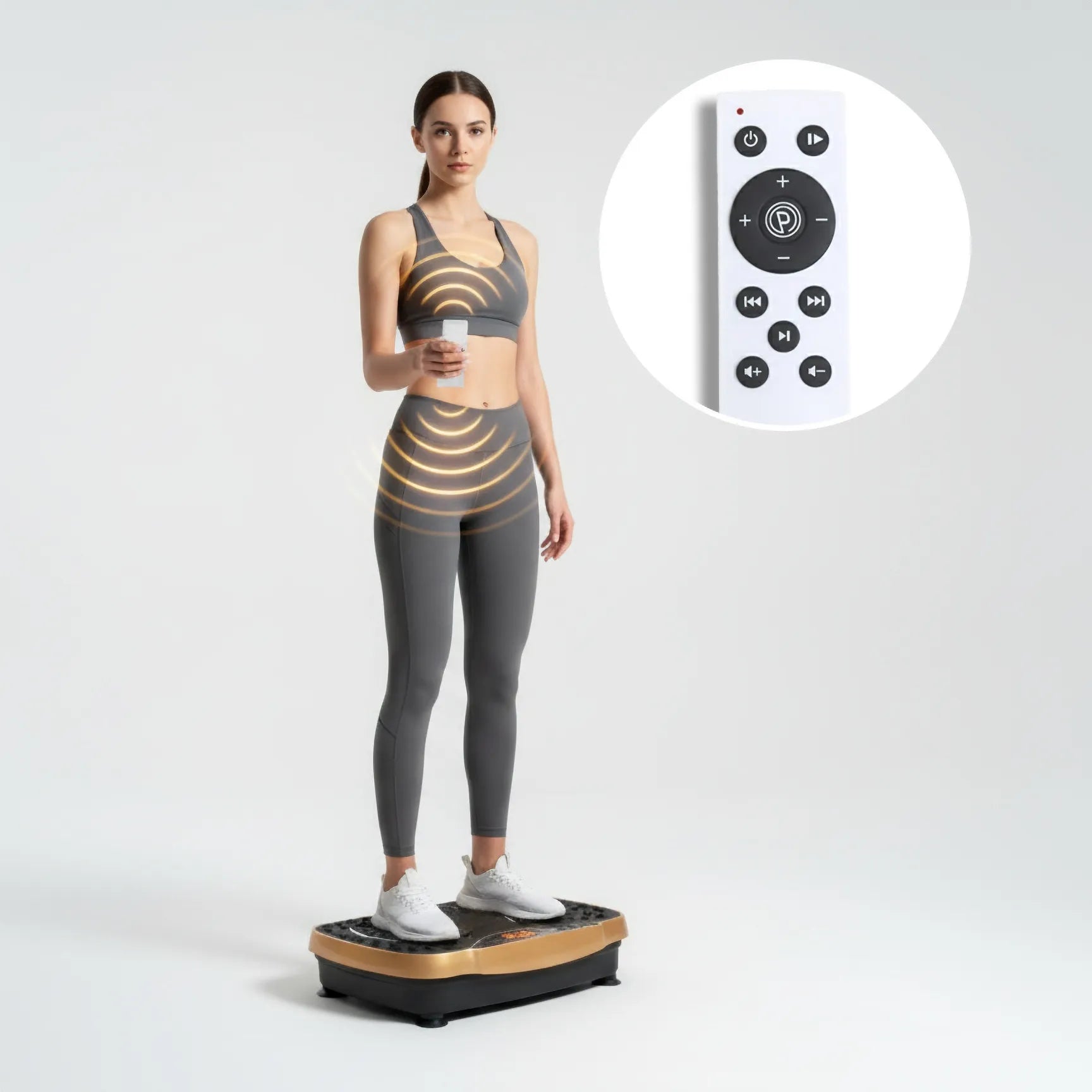 Vibracinė platforma Boste V1 Multifunctional su nuotolinio valdymo pulteliu
