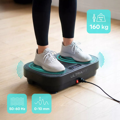 Vibracinė platforma Meteor iki 160 kg su nuotolinio valdymo pulteliu