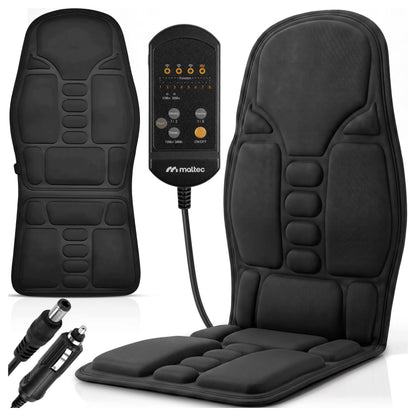 Vibracinis šildomas masažinis kilimėlis kėdei ir automobiliui MalTec SeatVibe