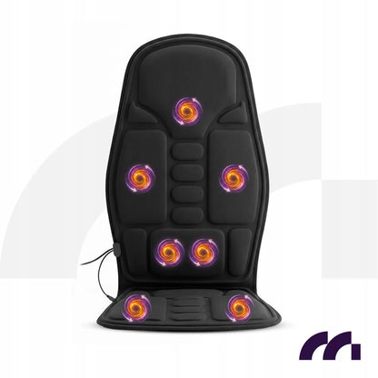 Vibracinis šildomas masažinis kilimėlis kėdei ir automobiliui MalTec SeatVibe