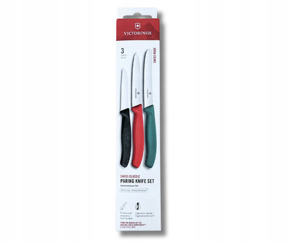 Victorinox peilių rinkinys 3 vnt. 6.7116.34C1 3 spalvų