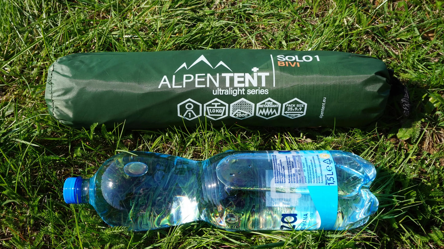 Vieno asmens palapinė AlpenTent Solo 1 Bivi 1 kg