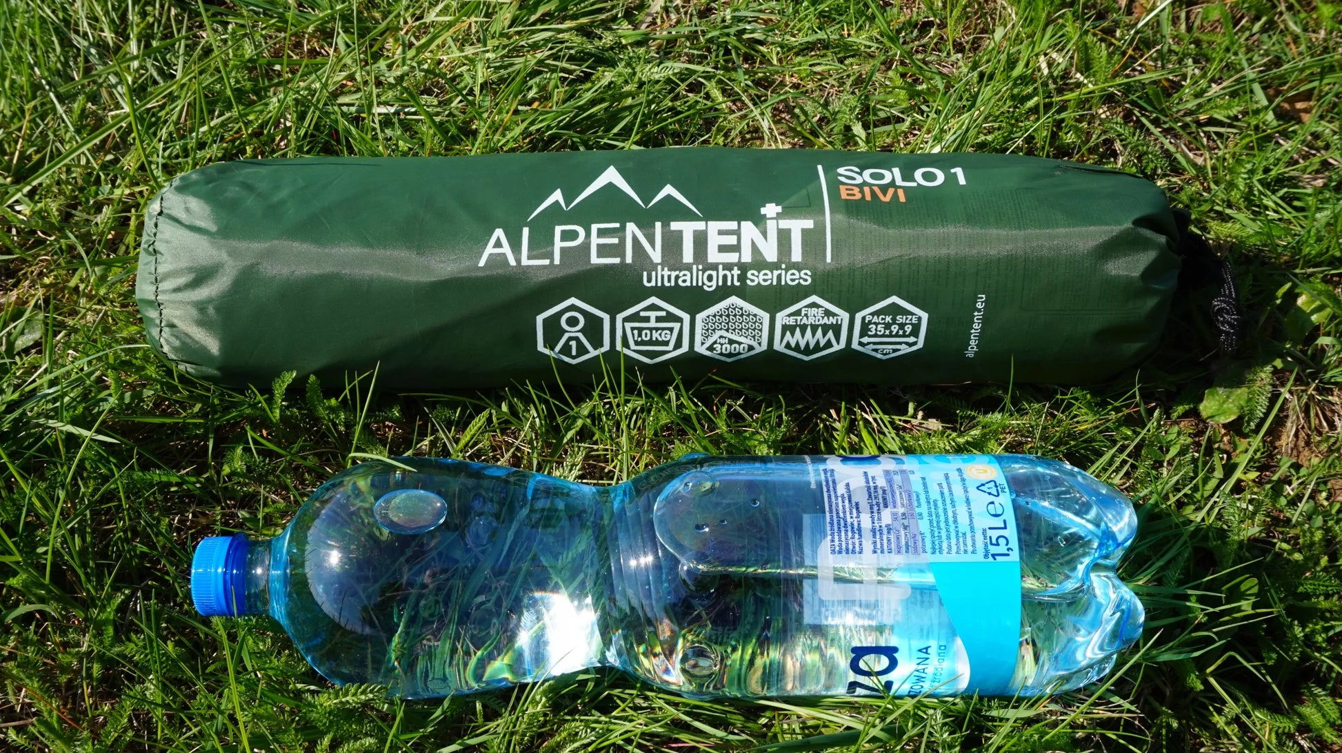 Vieno asmens palapinė AlpenTent Solo 1 Bivi 1 kg