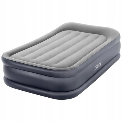 Vienvietis pripučiamas čiužinys INTEX 191 × 99 × 42 cm su integruotu elektriniu siurbliu