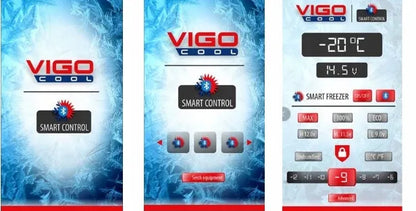 Vigo Cool kompresorinis šaldytuvas 62L 12/24/230V su šaldiklio funkcija