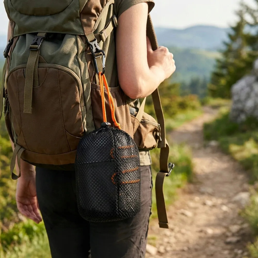 Vilde 3 dalių turistinių indų rinkinys stovyklavimui ir iškyloms