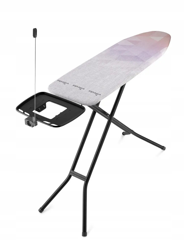 Vileda Diamond Plus stabili ir patvari lyginimo lenta su laikikliu, 120 cm