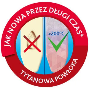 Vileda Diamond Plus stabili ir patvari lyginimo lenta su laikikliu, 120 cm