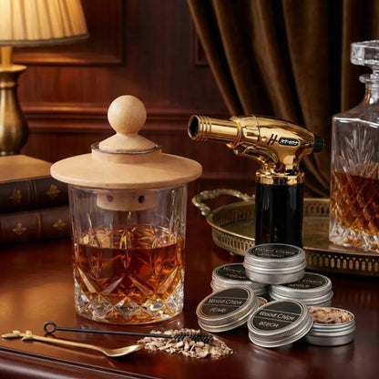 Viskio rūkymo rinkinys Whisky Smoker – prabangi dovana vyrui