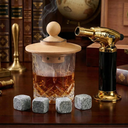 Viskio rūkymo rinkinys Whisky Smoker – prabangi dovana vyrui