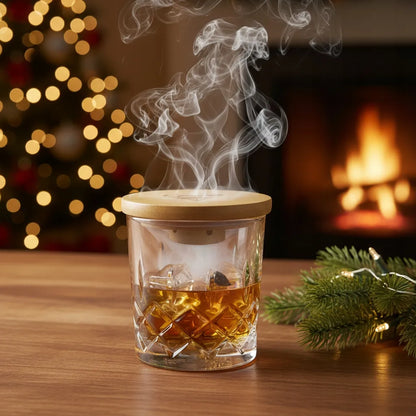 Viskio rūkymo rinkinys Whisky smoker XL Dovanų rinkinys jam 18 elementų