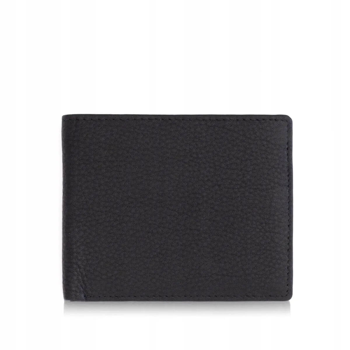 Vyriška juoda minimalistinė odinė piniginė „Belveder SH-3165“