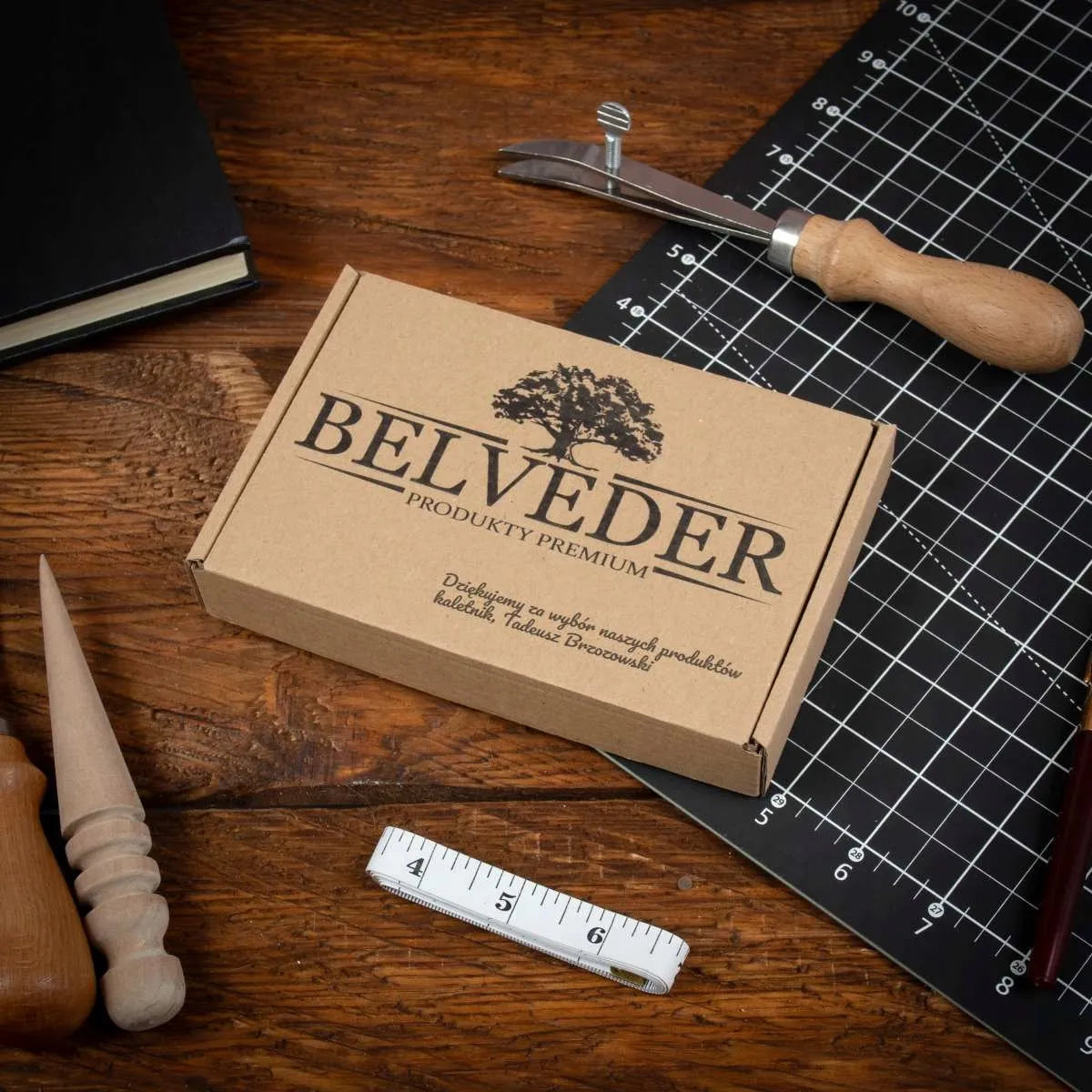Vyriška juoda minimalistinė odinė piniginė „Belveder SH-3165“