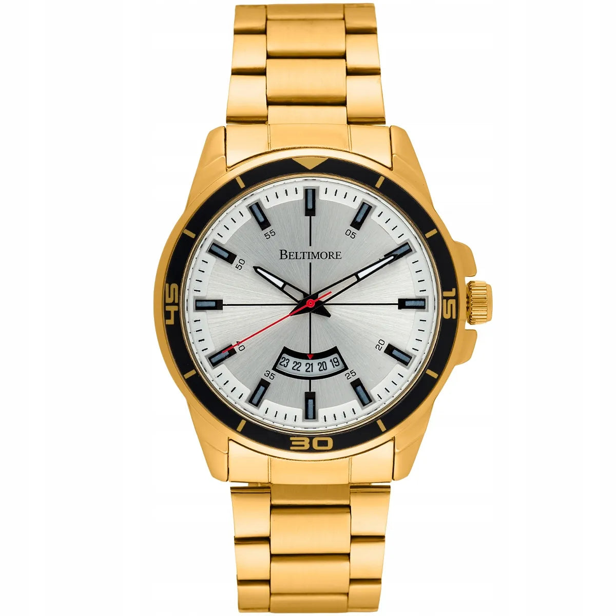 Vyriškas laikrodis Beltimore BT03 Aura Collection auksinis