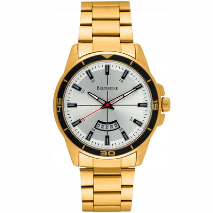 Vyriškas laikrodis Beltimore BT03 Aura Collection auksinis