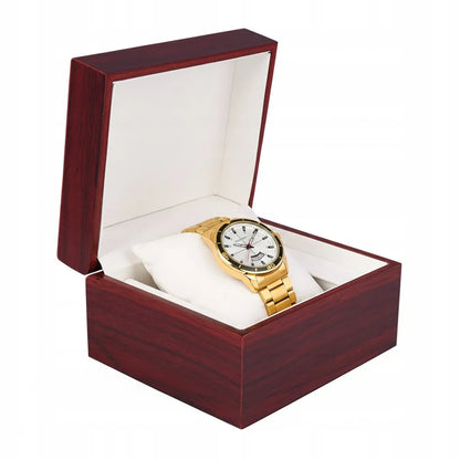 Vyriškas laikrodis Beltimore BT03 Aura Collection auksinis