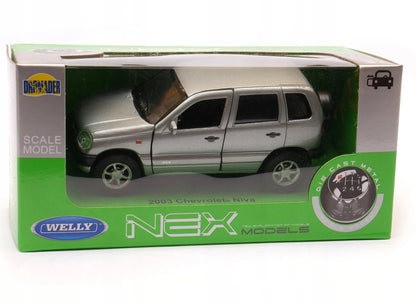 Welly 2003 Chevrolet Niva 1:34 metalinis modelis