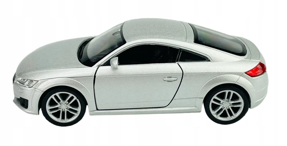 Welly 2014 m. sidabrinis „Audi TT Coupé“ metalinis modelis, 1:34, 43695