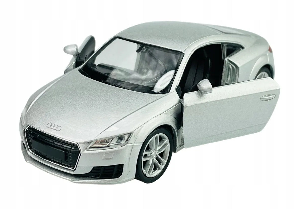 Welly 2014 m. sidabrinis „Audi TT Coupé“ metalinis modelis, 1:34, 43695