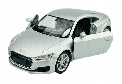 Welly 2014 m. sidabrinis „Audi TT Coupé“ metalinis modelis, 1:34, 43695