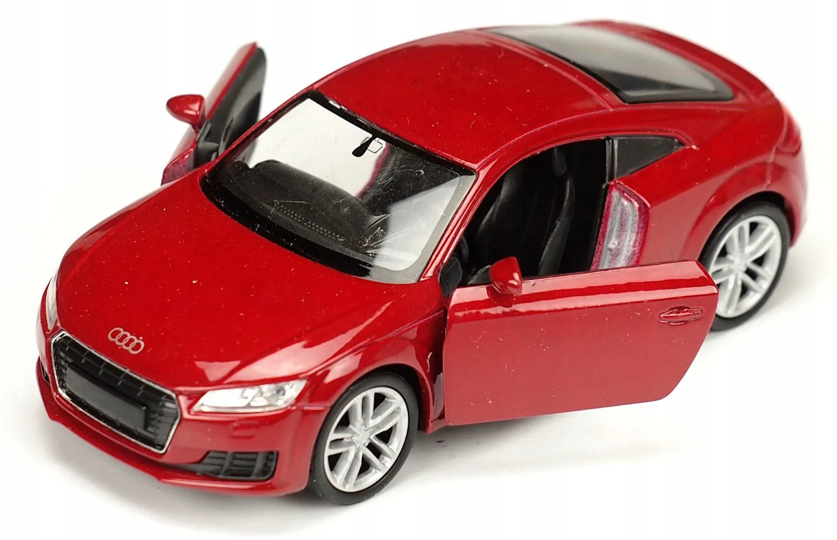 Welly 2014 m. sidabrinis „Audi TT Coupé“ metalinis modelis, 1:34, 43695