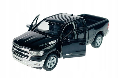 Welly 2019 m. juodas metalinis automobilio modelis „DODGE RAM 1500“, 1:34