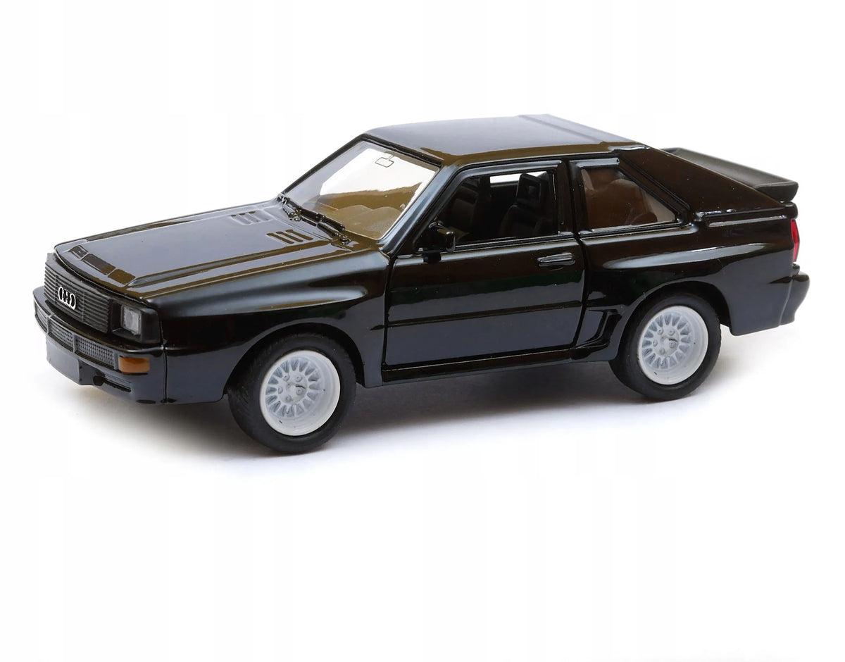 Welly Audi Sport quattro 1:34 modelis, juodas