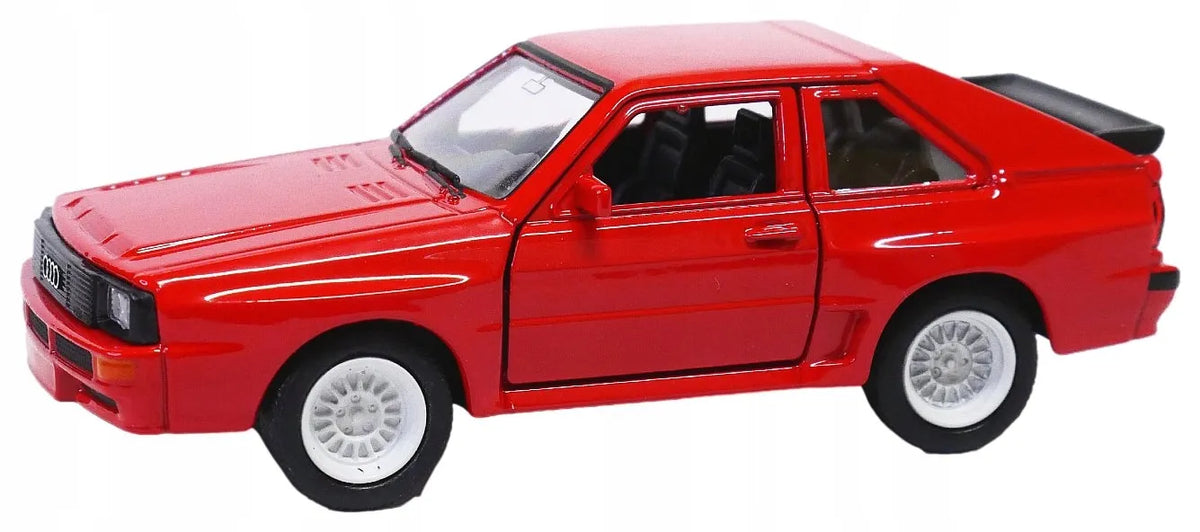 Welly Audi Sport quattro 1:34 modelis, juodas