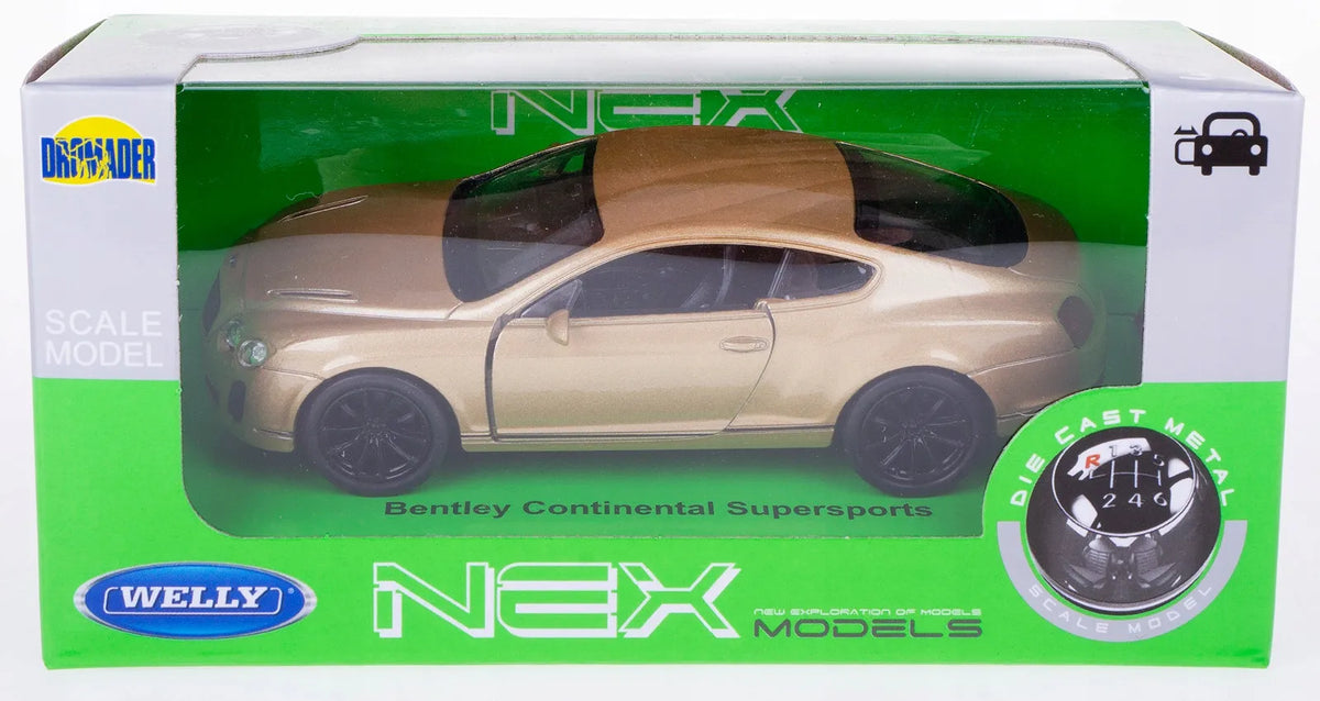 Welly „Bentley Continental Supersports“ 1:34, naujas
