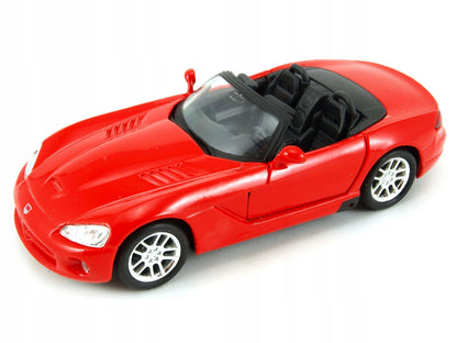 Welly „Dodge Viper SRT-10“ 2003, 1:34–1:39, raudonas