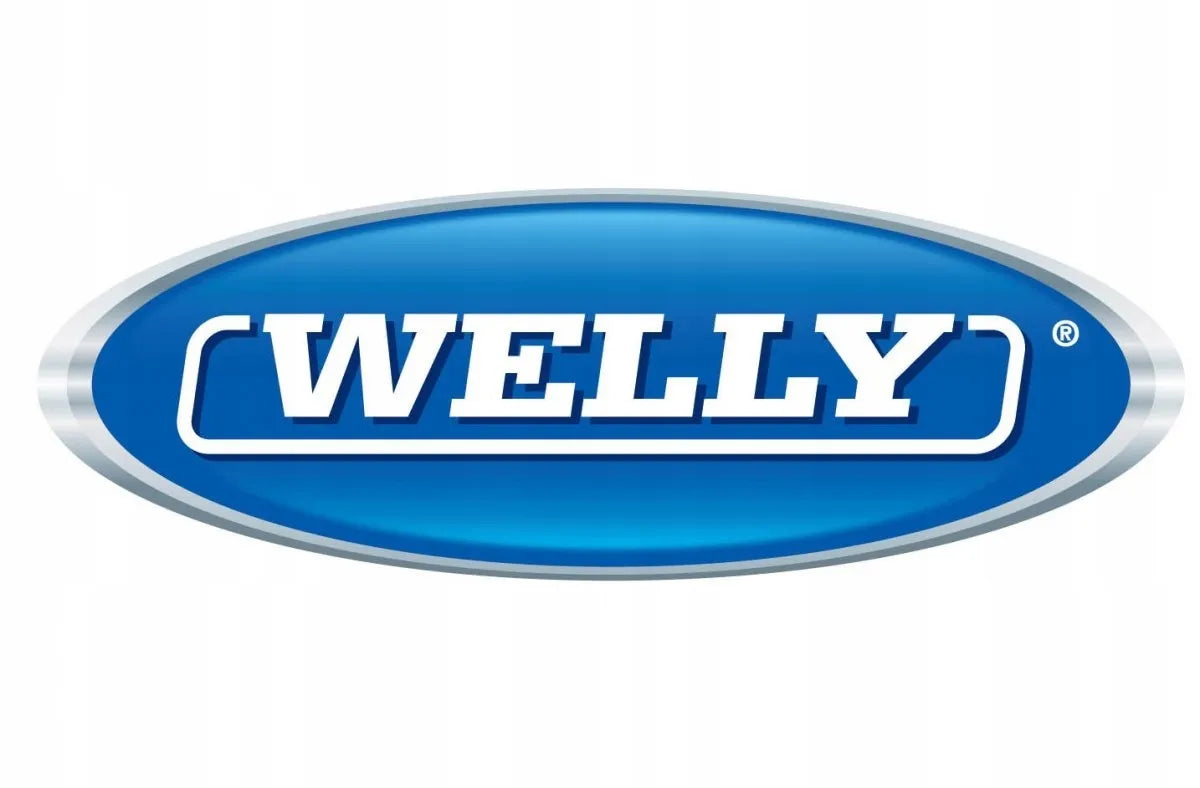 Welly FIAT 125P KOMBI mėlynas metalinis modelis, 1:34, PRL legendos, 43853