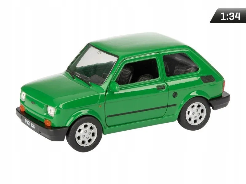 „Welly“ FIAT 126p modelis 1:27, žalias