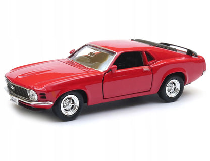 WELLY Ford Mustang Boss 302 1970 modelis, 1:34