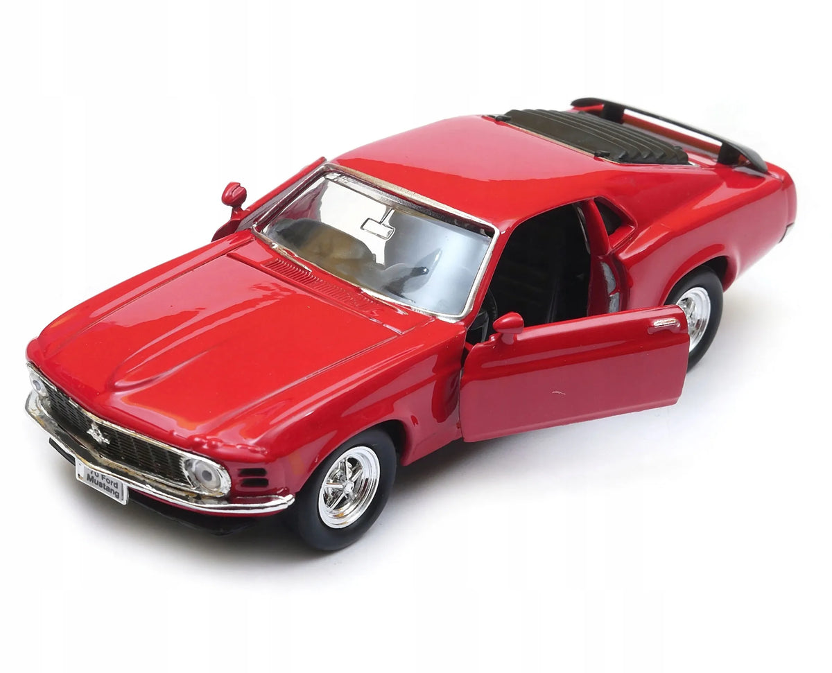 WELLY Ford Mustang Boss 302 1970 modelis, 1:34