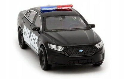Welly Ford POLICE Interceptor – juodas JAV policijos automobilio modelis