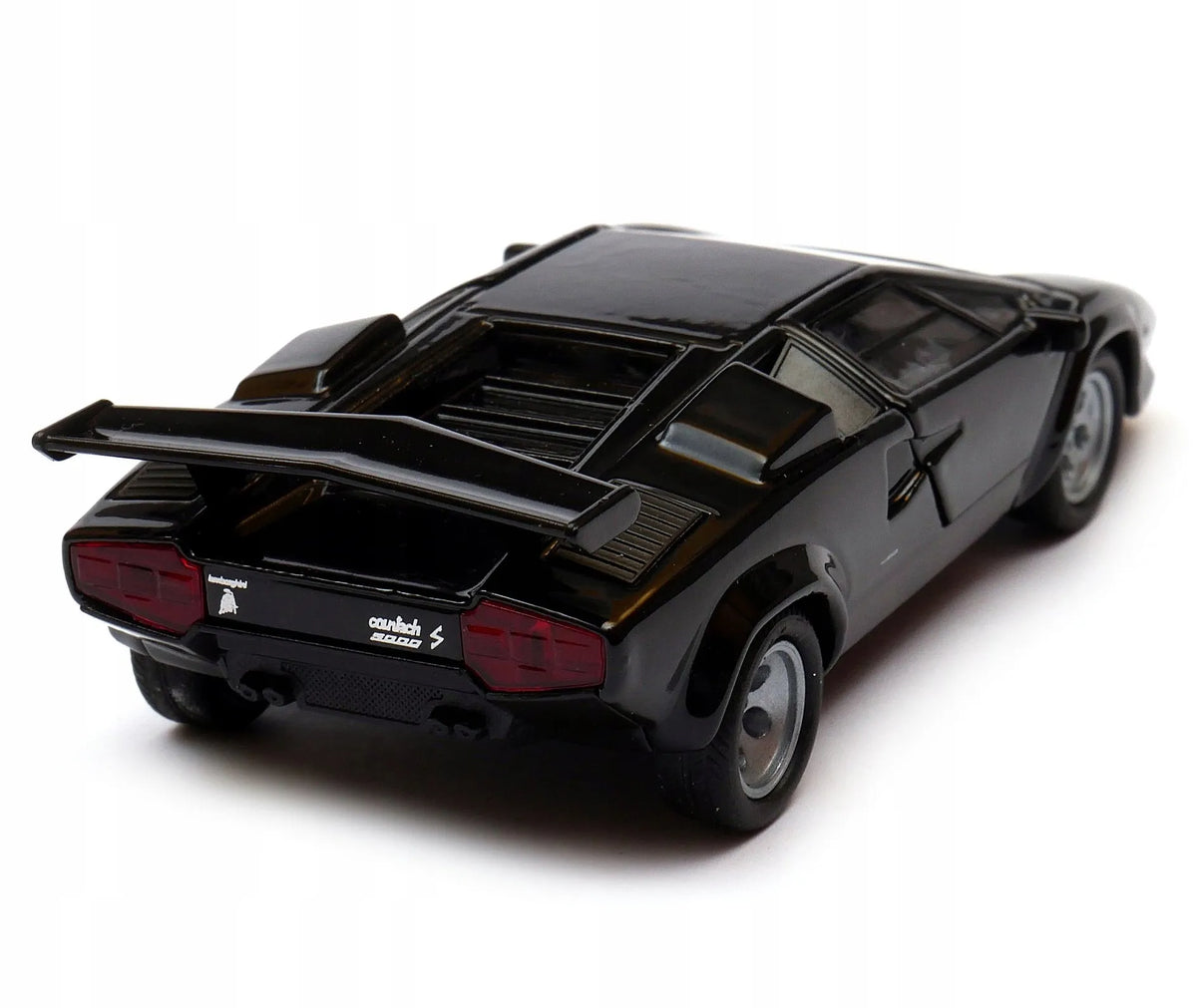 Welly juodas „Lamborghini Countach LP 5000 S“ 1:34 modelis