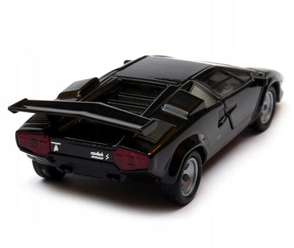 Welly juodas „Lamborghini Countach LP 5000 S“ 1:34 modelis