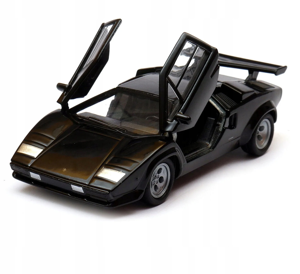 Welly juodas „Lamborghini Countach LP 5000 S“ 1:34 modelis