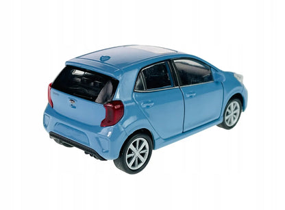 Welly KIA New Picanto mėlynas metalinis automobilio modelis 1:34