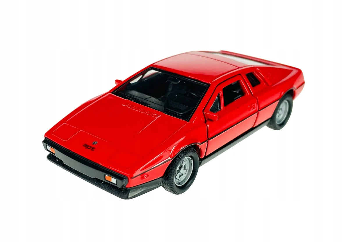Welly Lotus Esprit Type 79 raudonas metalinis modelis 1:34